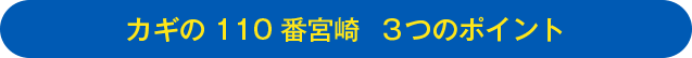 カギの110番宮崎  ３つのポイント